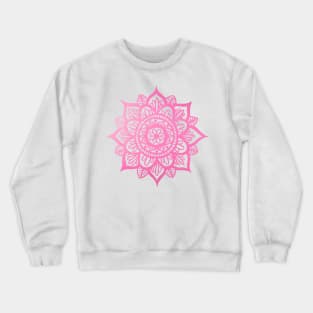 Pink Mandala Crewneck Sweatshirt